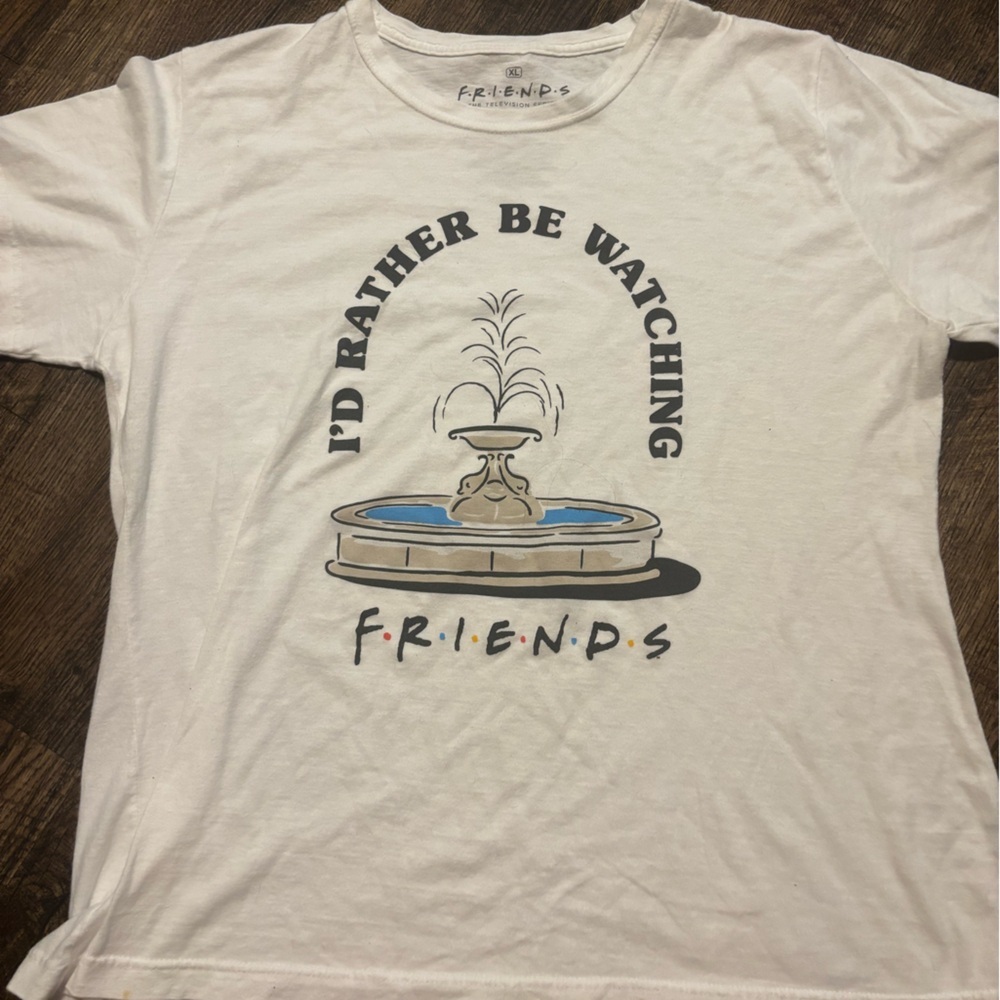 Ripple Junction White Friends Graphic Tee